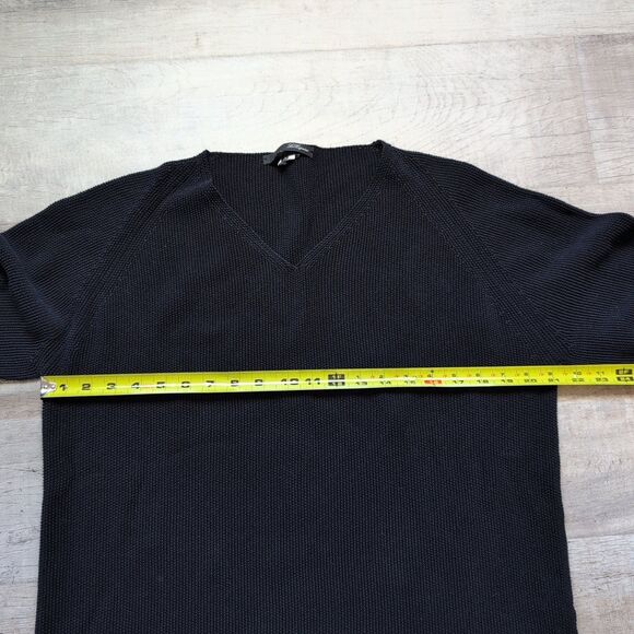 Les Copains Balck Long Sleeve Sweater Size 50 EUC - Picture 5 of 6